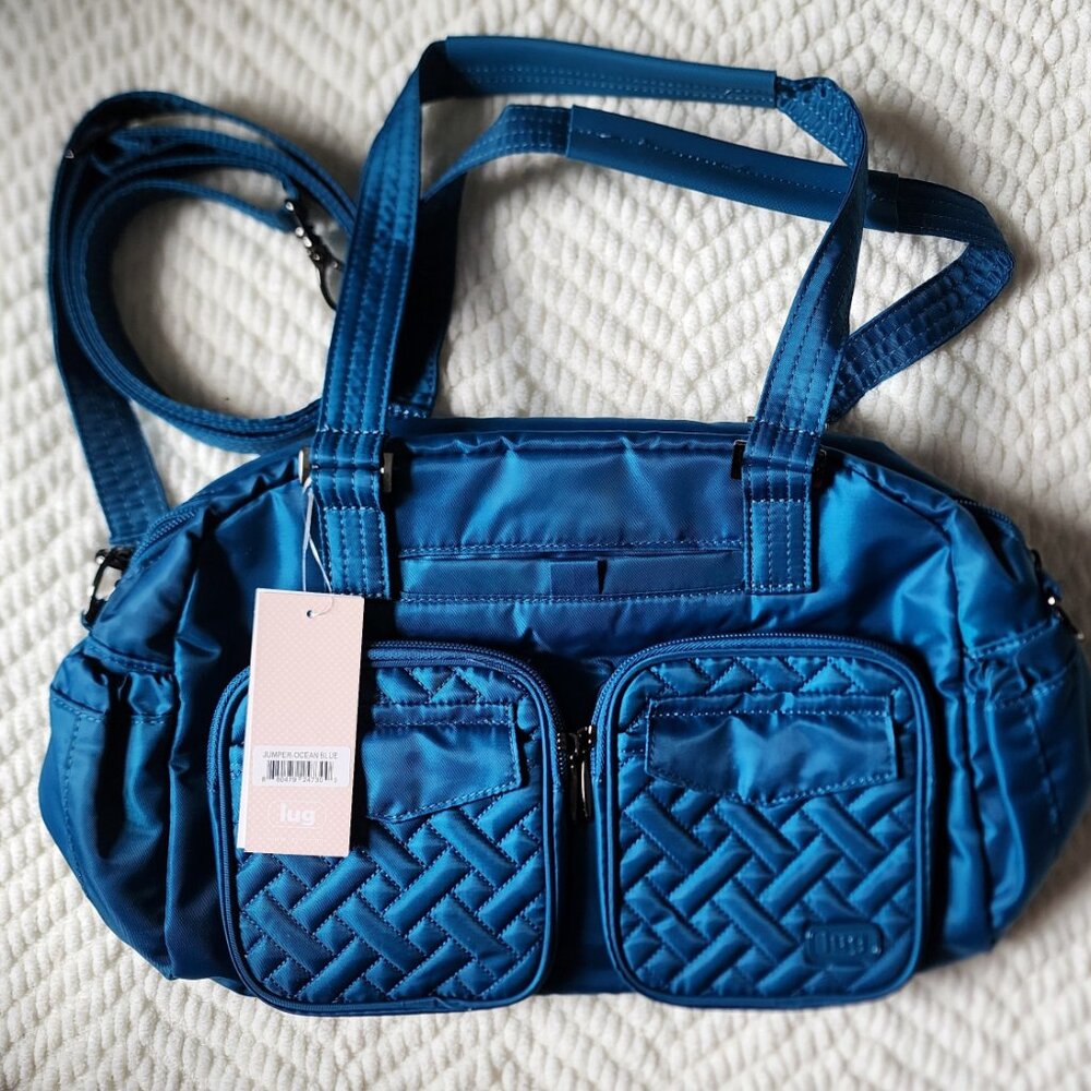 LUG Jumper Carry-All Tote - Ocean Blue - Picture 2 of 4